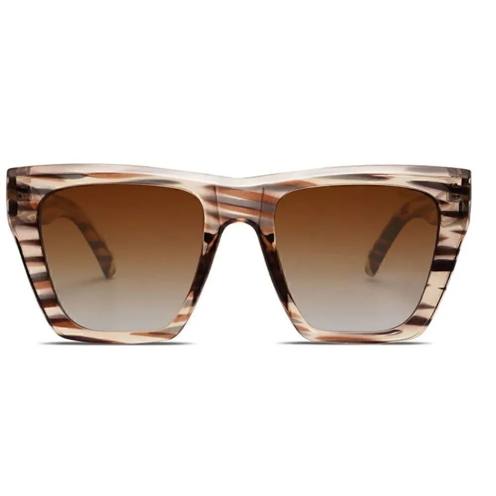 Oversized Square Cat Eye Sunglasses - Picture 3 of 4